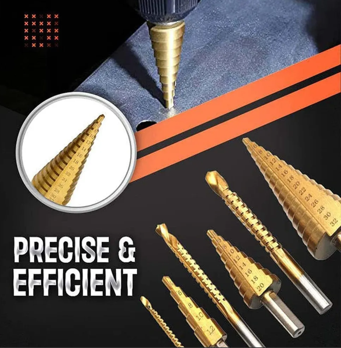 Vista 5 de Kit de 6 Brocas Escalonadas